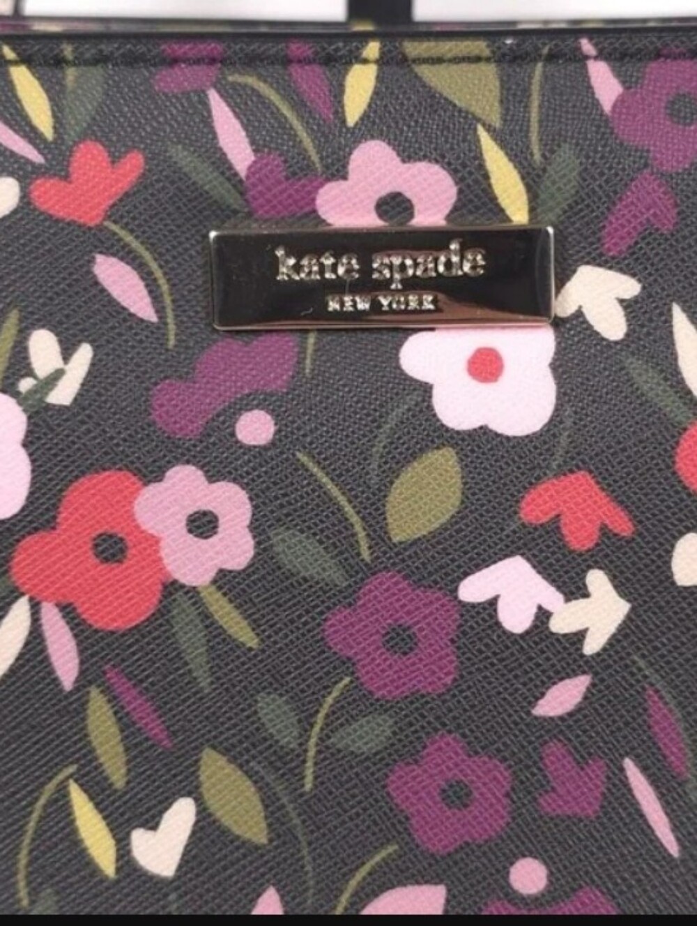 Kate Spade-Laurel Way Reese Floral Satchel-Croasbody Bag 🌺🥀 - Picture 8 of 10